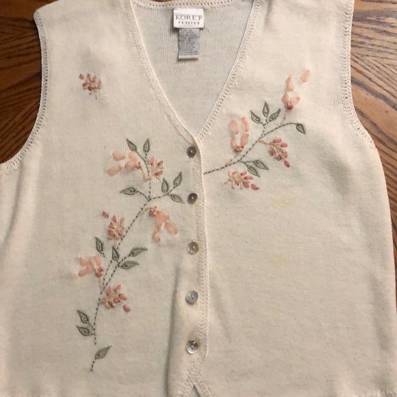 Korea Petites Sweater vest - Picture 2 of 2